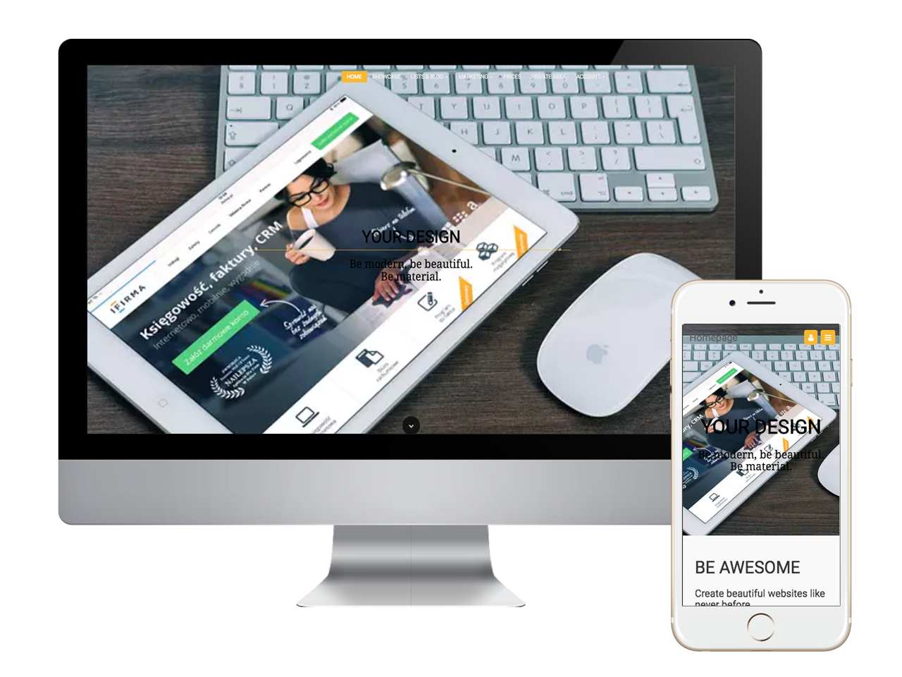 Material Outstanding Theme